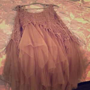 Origami cow boyish dress.